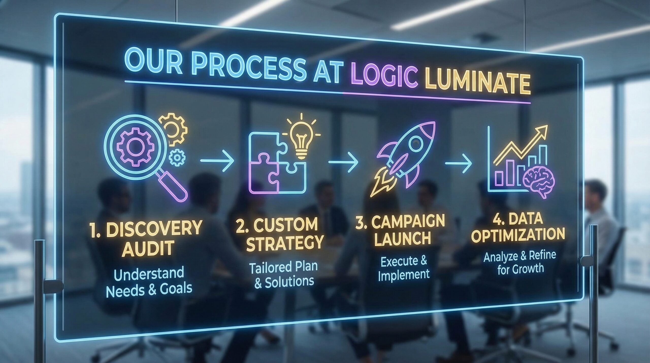 Logic Luminate process visual